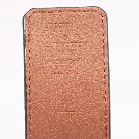 Authentic Louis Vuitton Brown LV 40mm Reversible Belt Size 110/44 - Picture 5 of 5